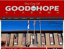 Tablet Screenshot of goodhopeal.com
